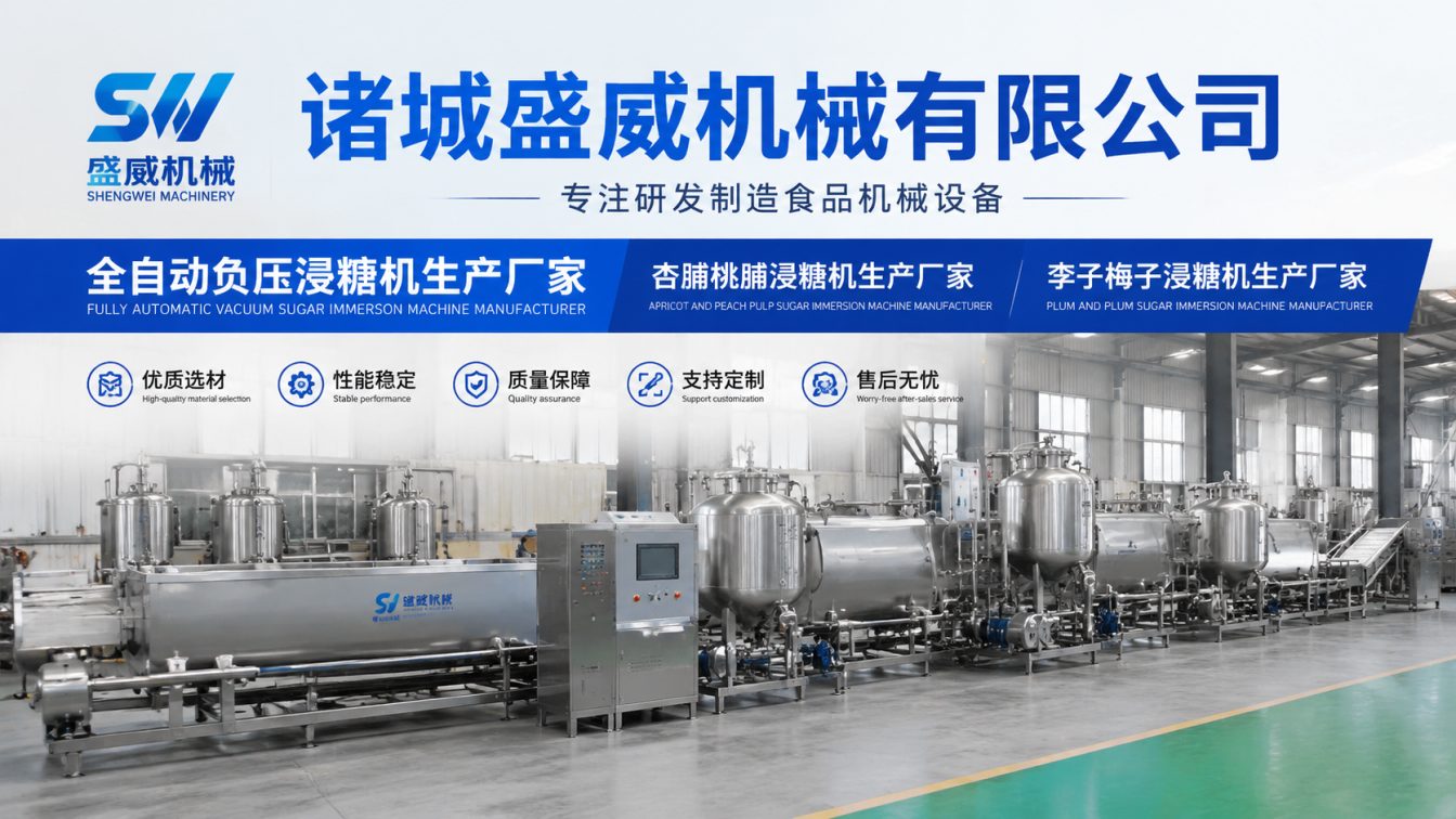 鸡西为果脯加工提供负压浸糖方案